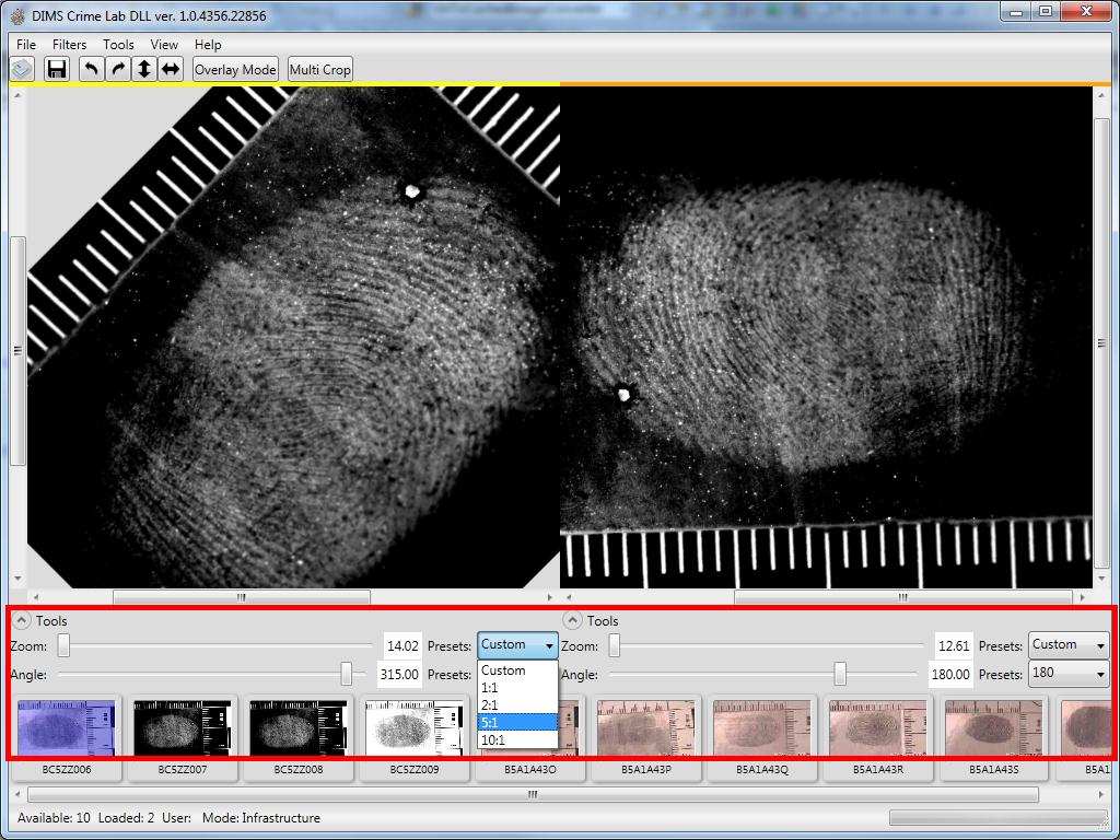 CrimeLab evidence enhancement solution. Complete log tracking & chain of custody.